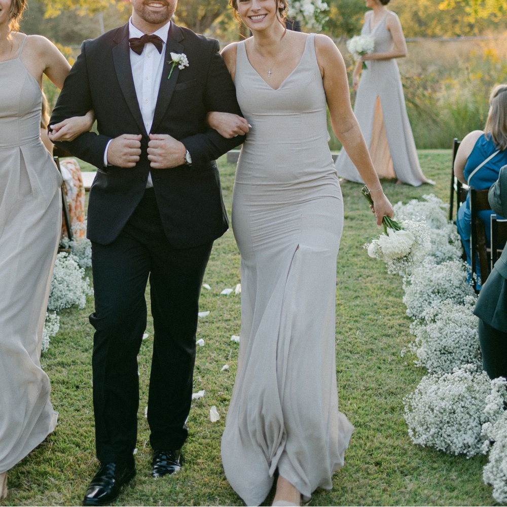 Dear Cleo -Melanie Sandalwood bridesmaid dress